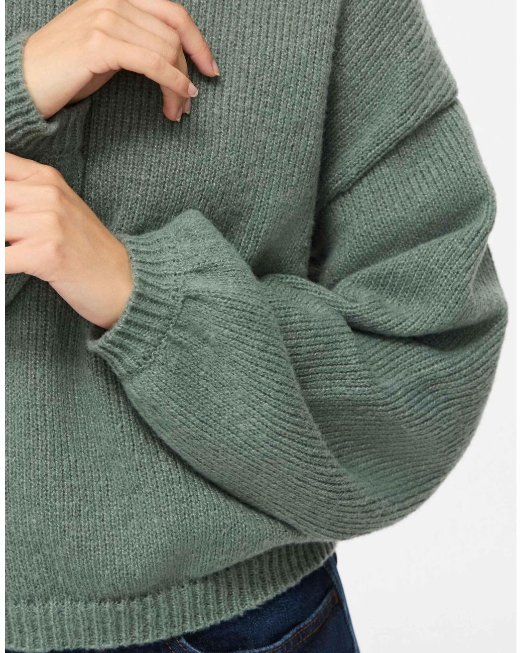 Pull - couronne Noisy May en coloris Green