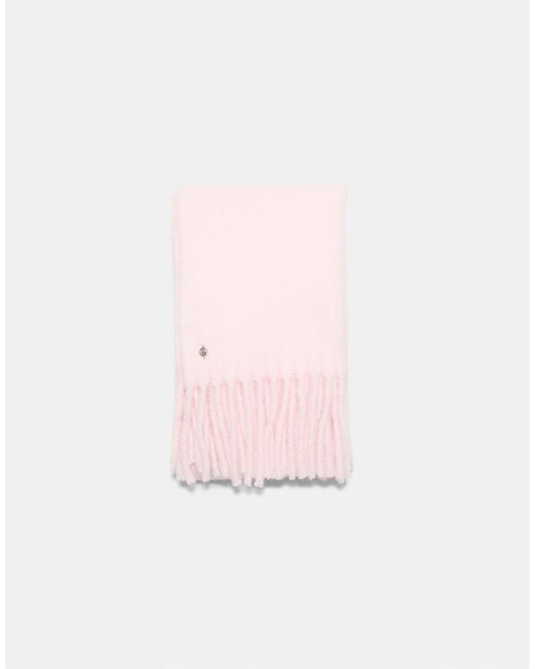 Stradivarius Middelzware Basic Sjaal in het Pink