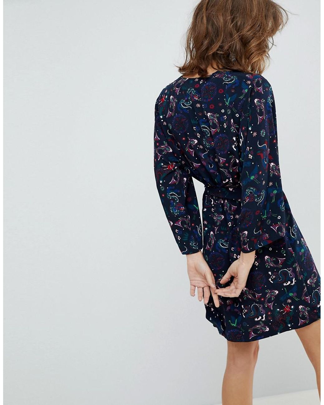 Monki hotsell kimono dress