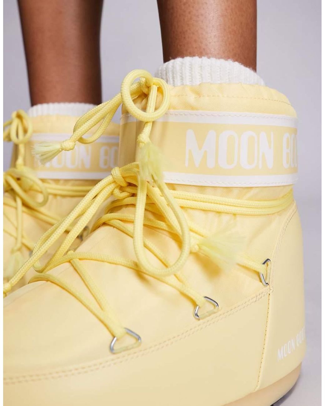 Moon Boot Natural Icon Low Nylon Boots