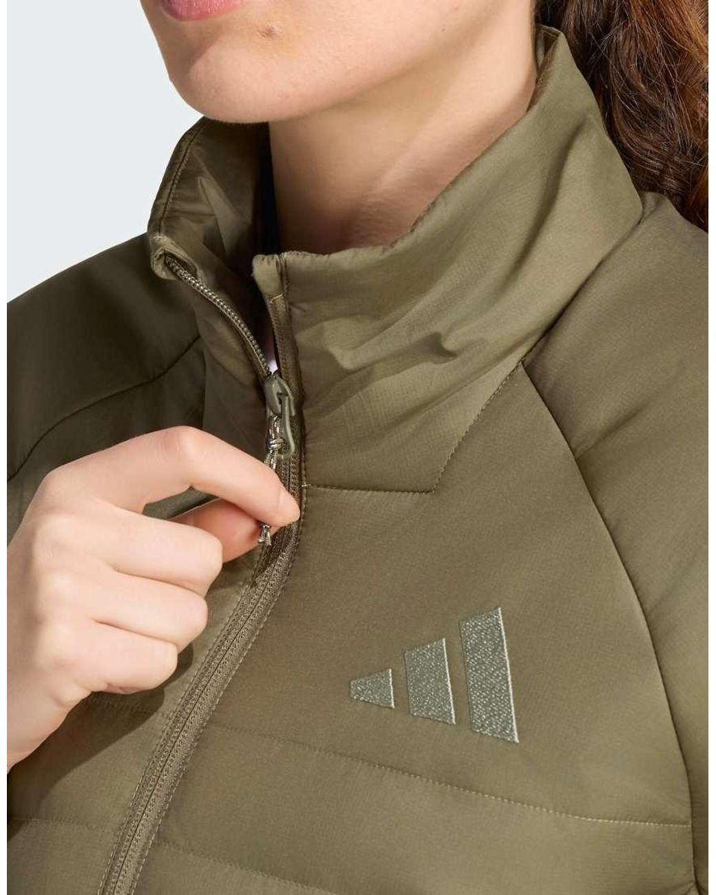 Adidas Originals Green Terrex Multi Climawarm Insulated Jacket