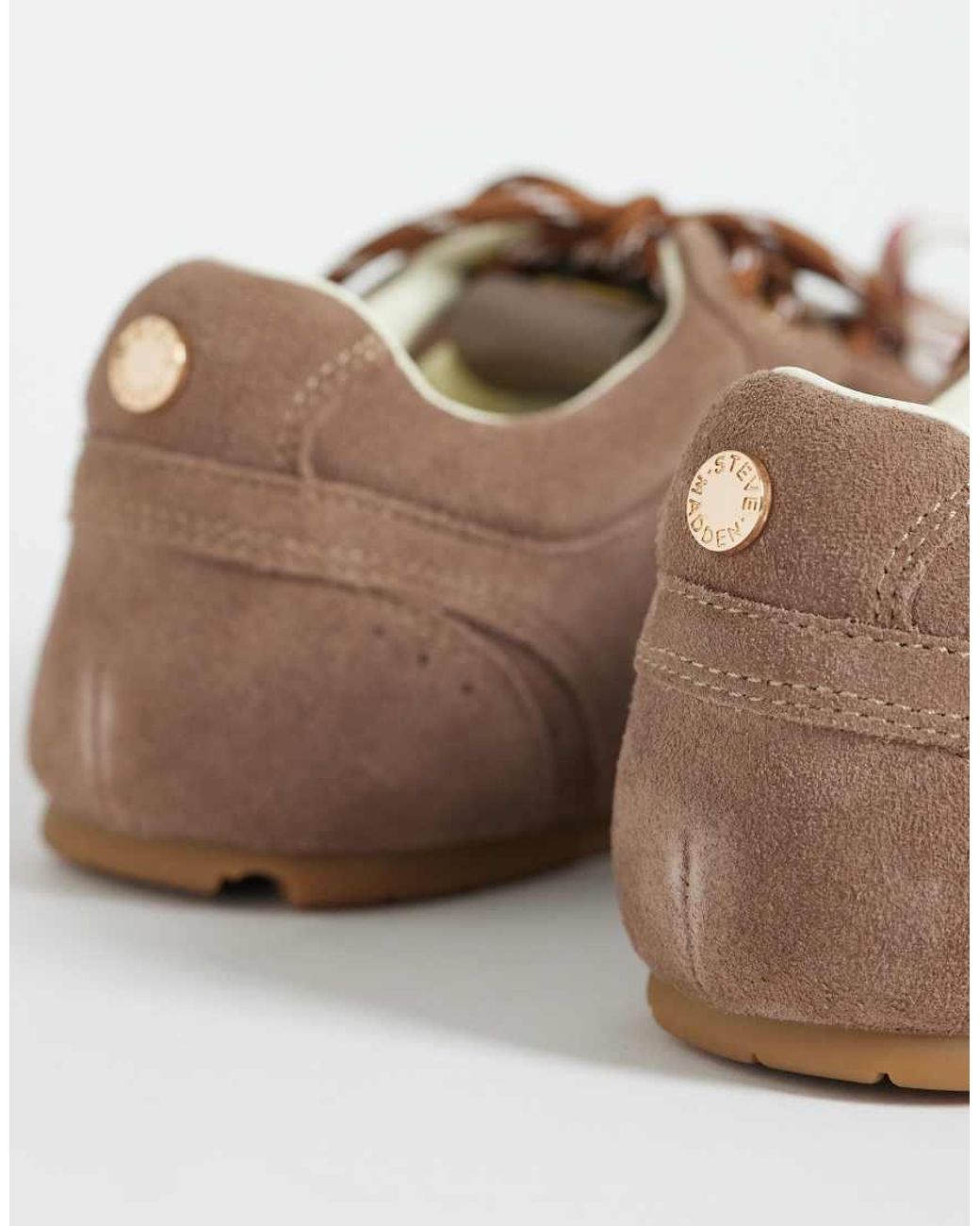 Steve Madden Brown Asiel Trainers