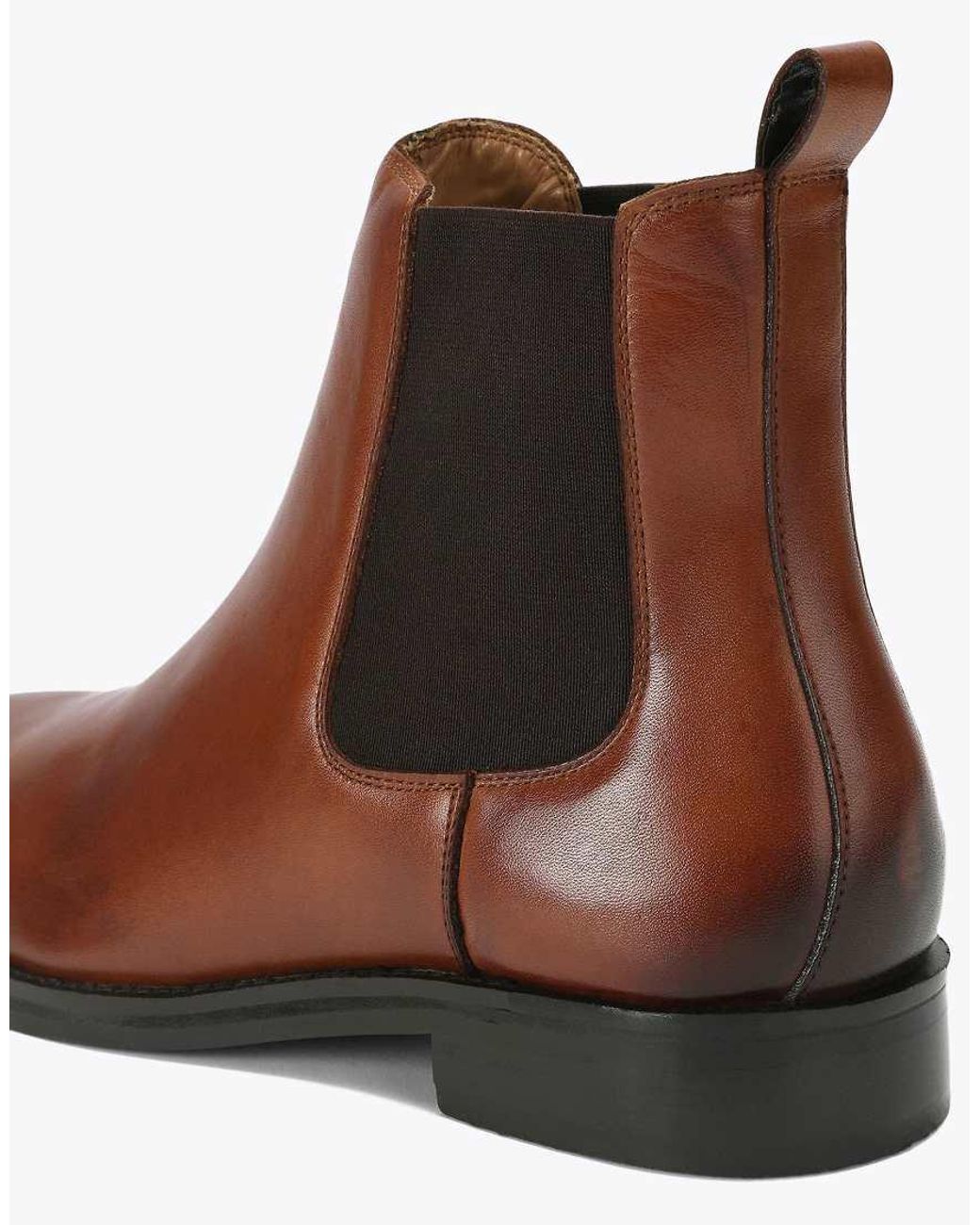 KG by Kurt Geiger Brown Duke Chelsea Boots for men