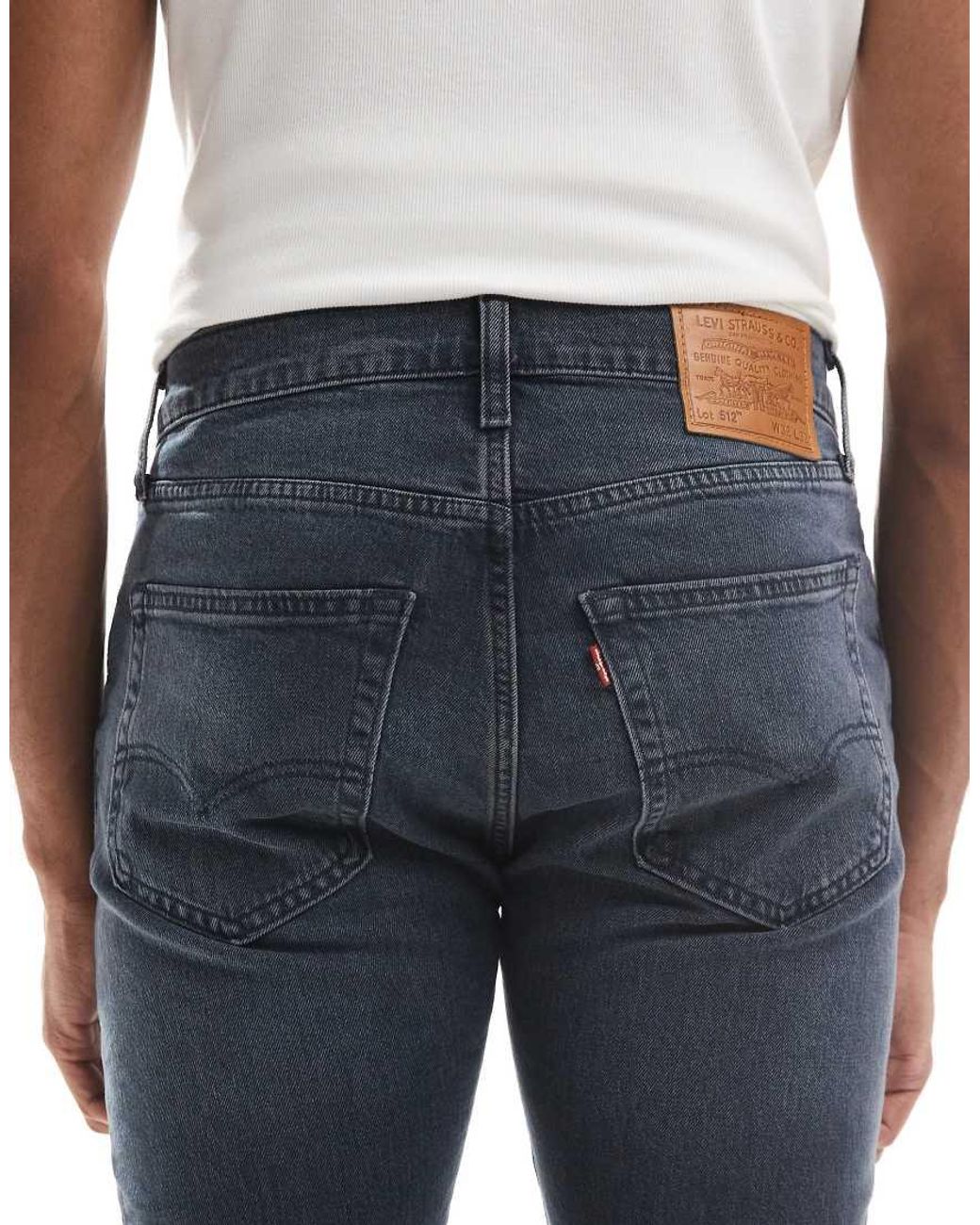 Levi's Blue 512 Slim Tapered Jeans for men