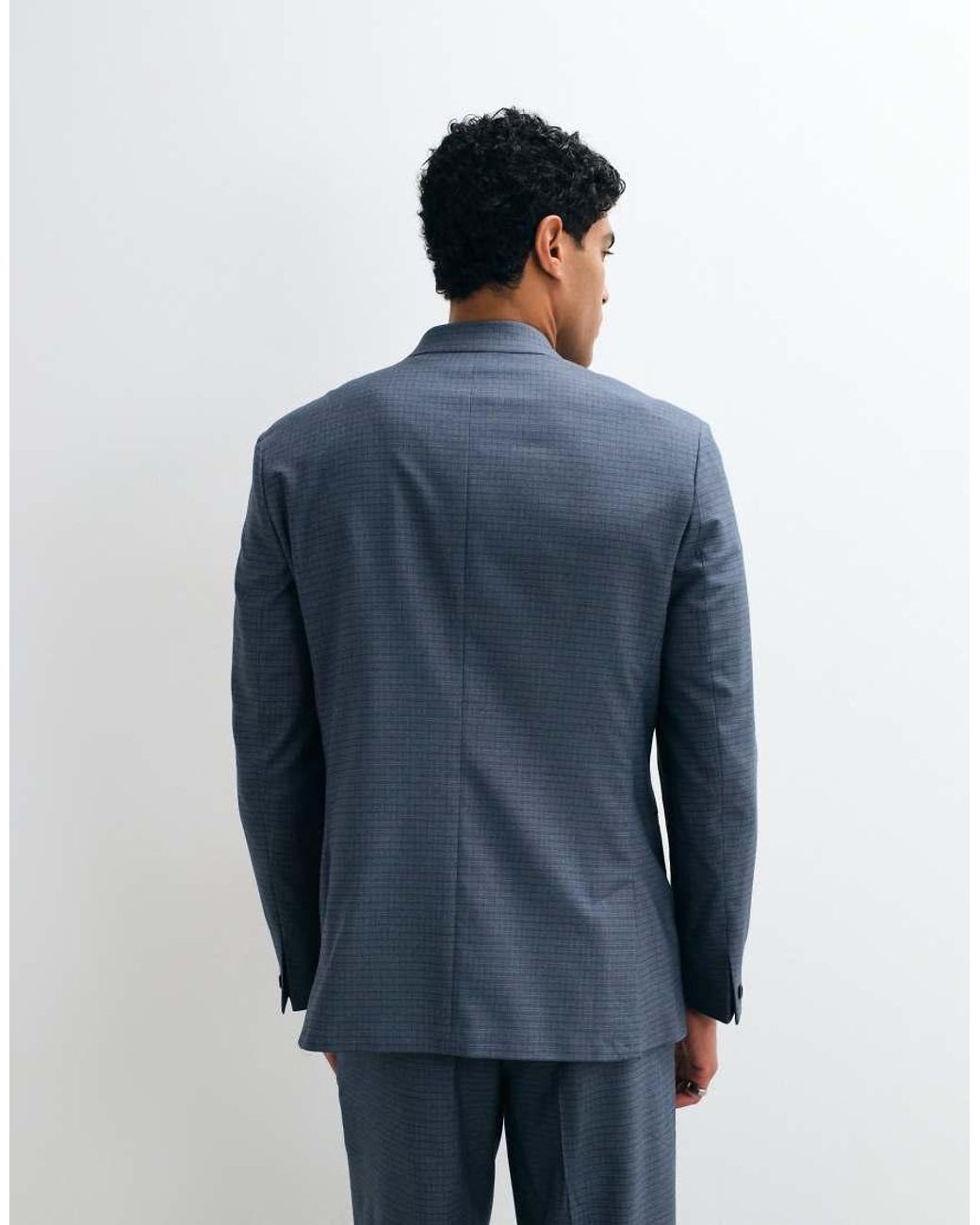 ASOS Blue Regular Suit Jacket for men