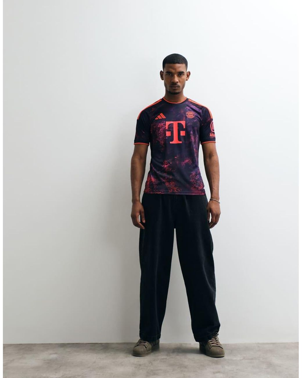 Adidas Originals Blue Adidas Football Bayern Munich 26/27 Third Jersey for men