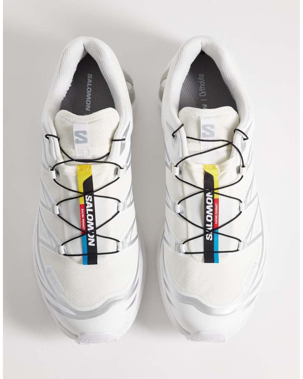 Salomon White Xt-6 Gtx Trainers