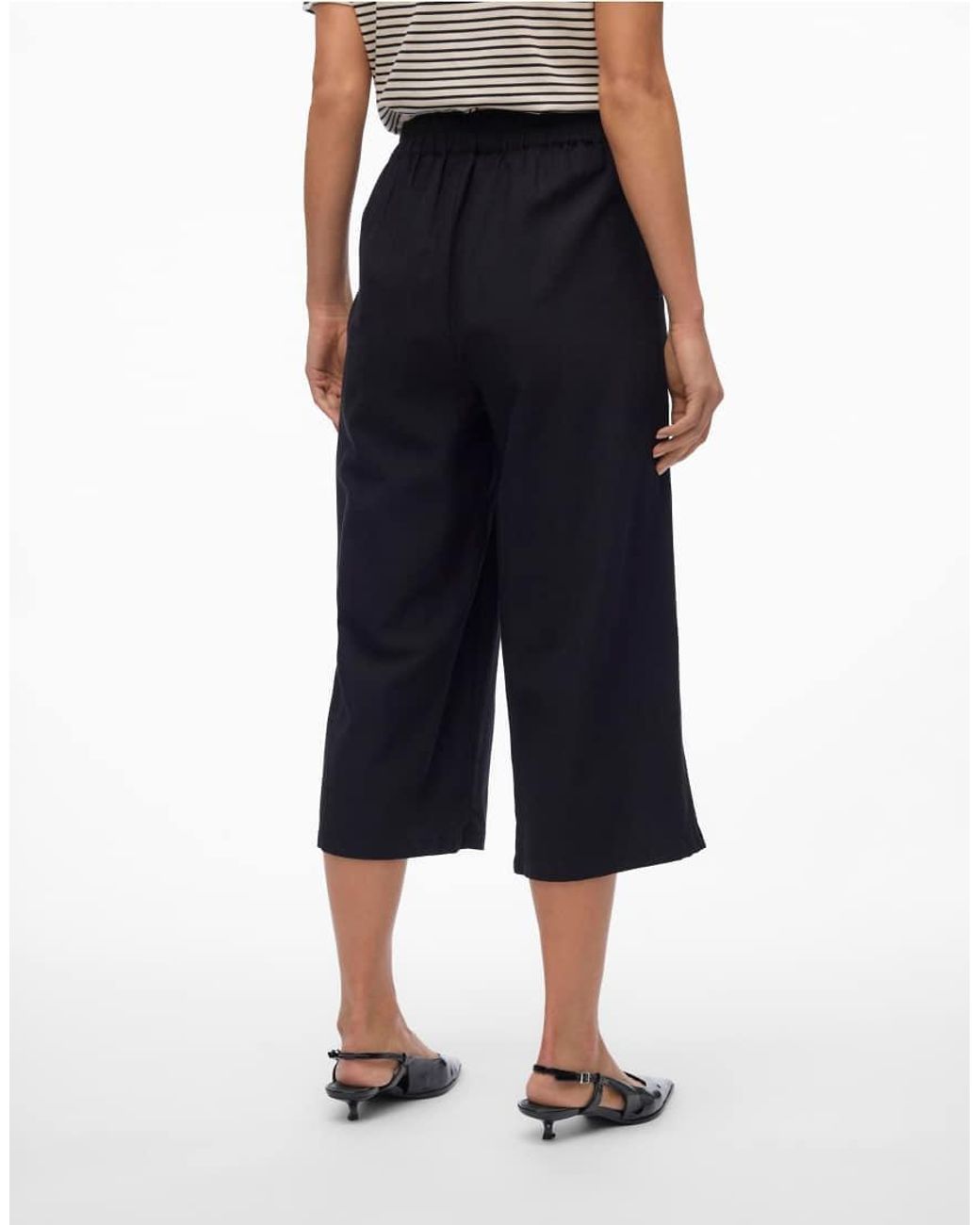 Vero Moda Blue Culotte Trousers