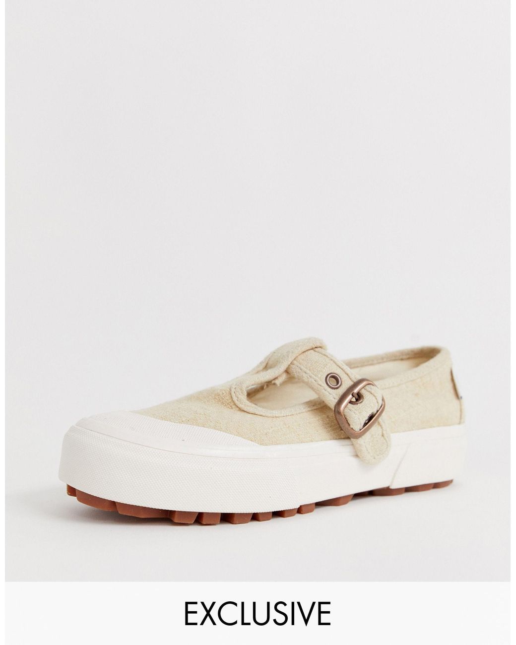 Vans Style 93 Dx Anaheim Linen Mary Janes | Lyst Australia