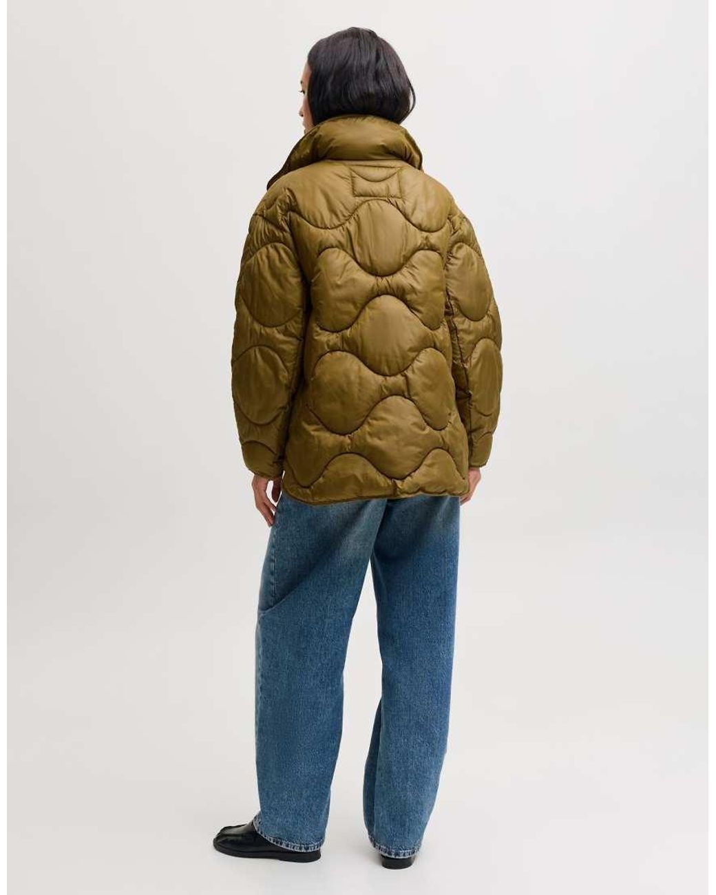 JJXX Natural Stella Lightweight Short Quilted Jacket