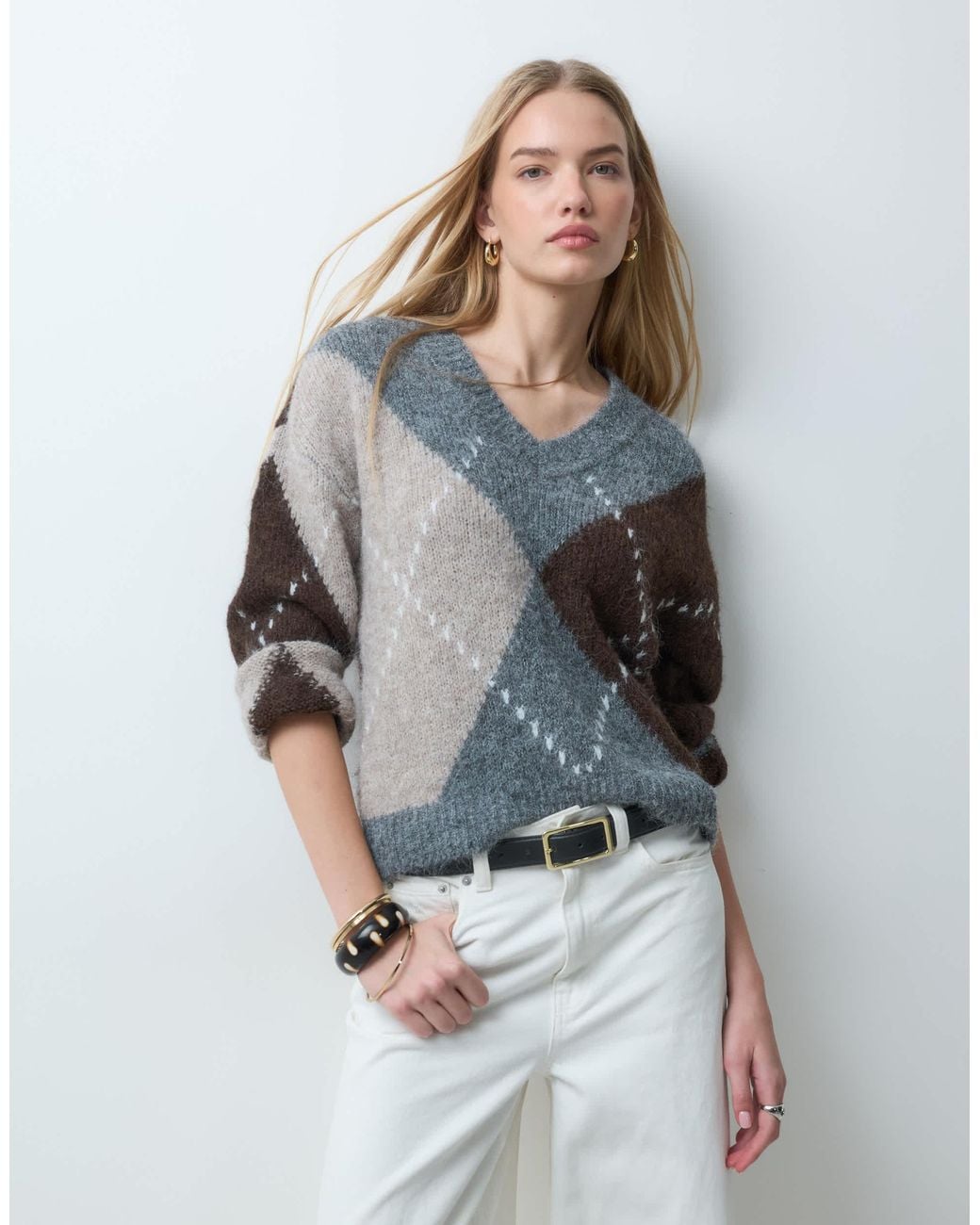 Jdy Gray Strickpullover