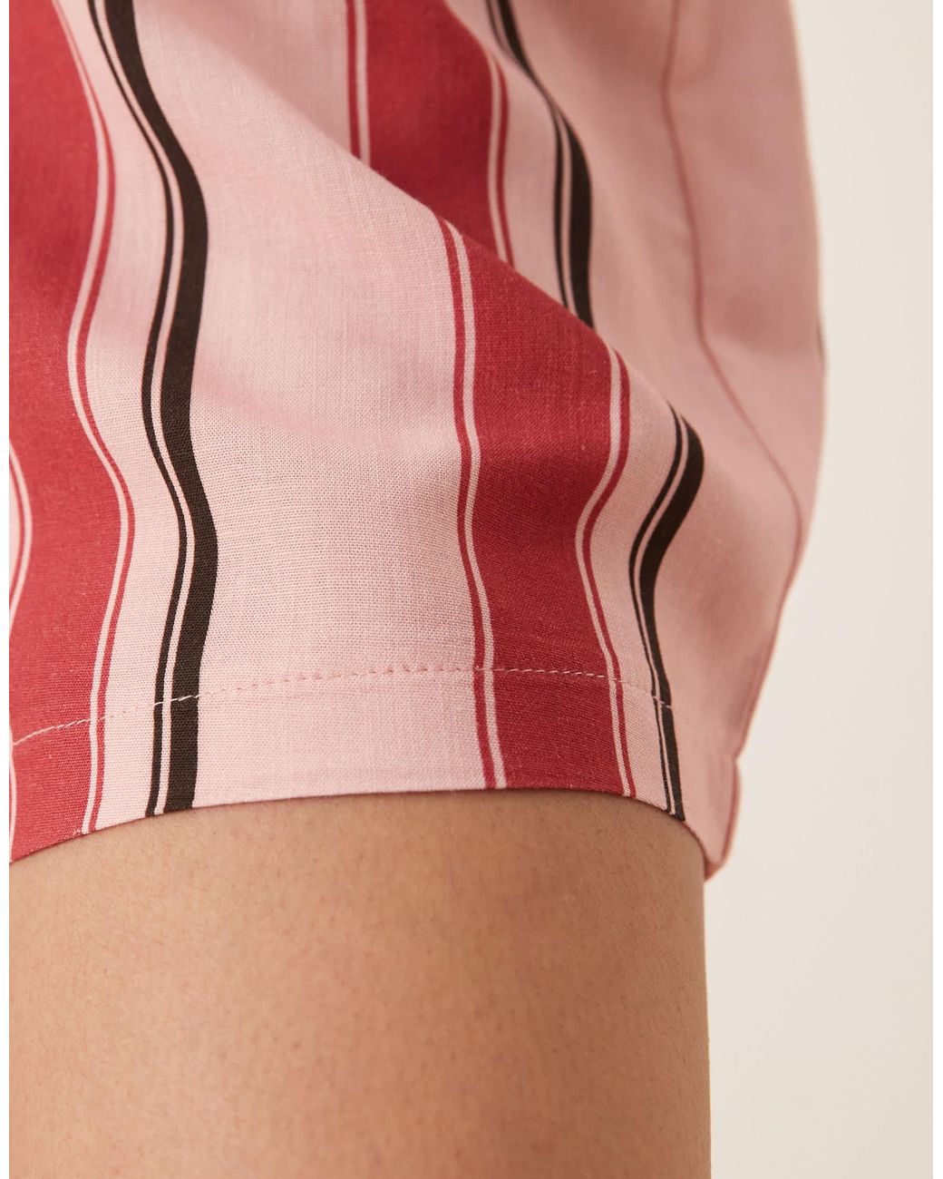 ASOS Natural Pull On Micro Short