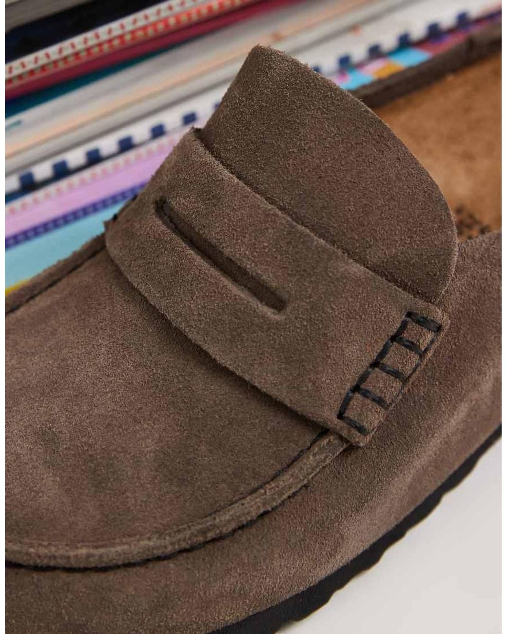 Birkenstock Brown Naples Wrapped Loafer for men