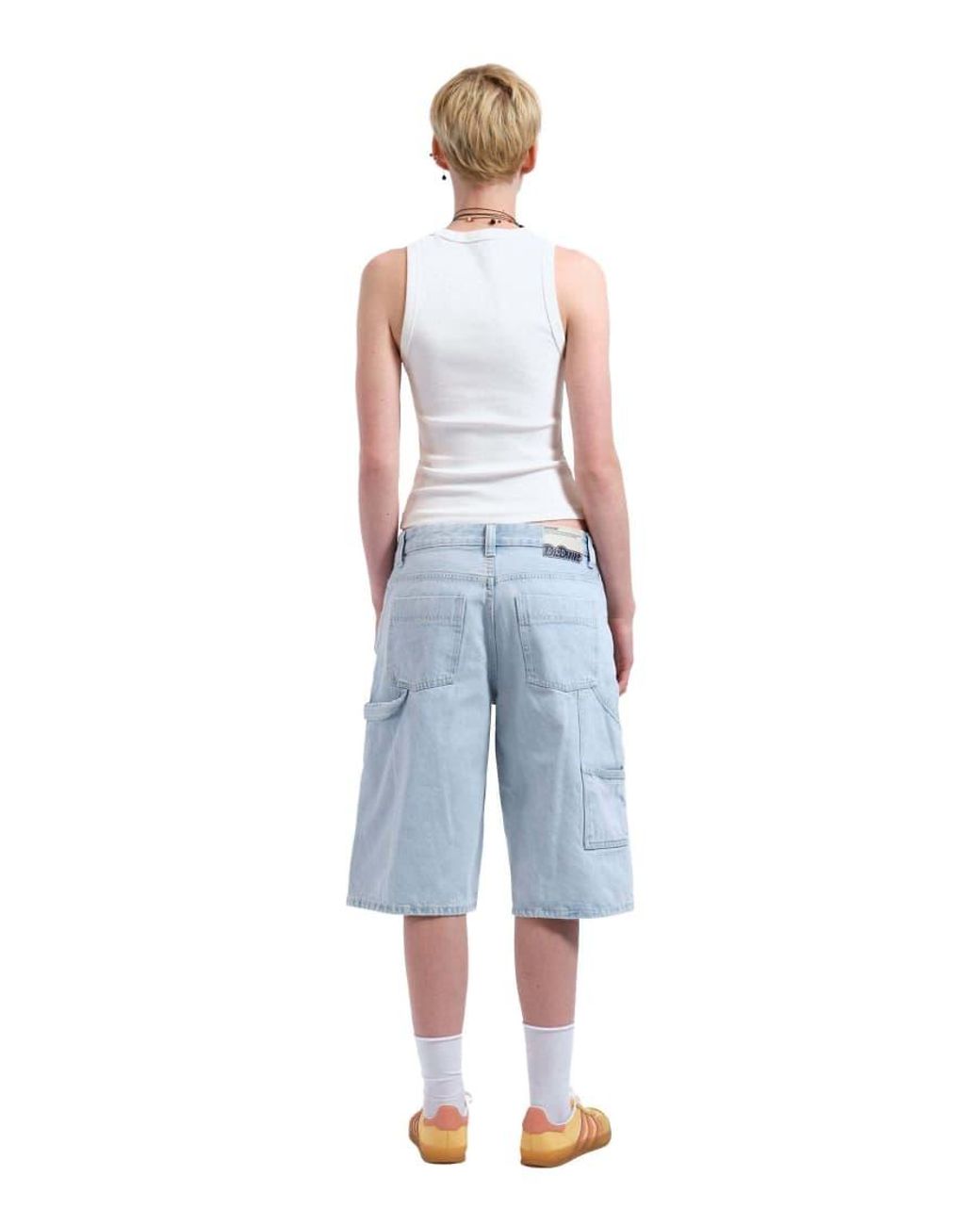 Dr. Denim Blue Bree Worker Shorts