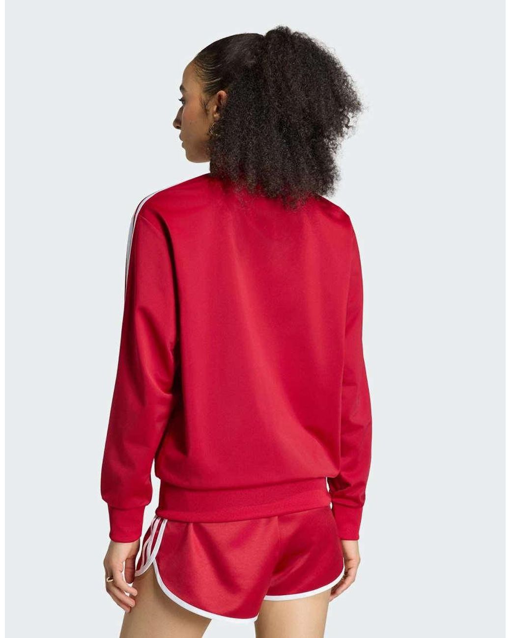 Adidas Originals Red Firebird Track Top Loose