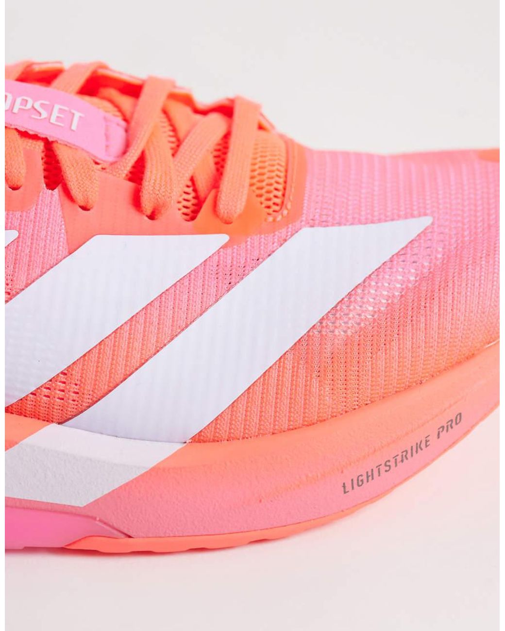 Adidas Originals Pink Adidas Training Adizero Dropset Pro Trainers