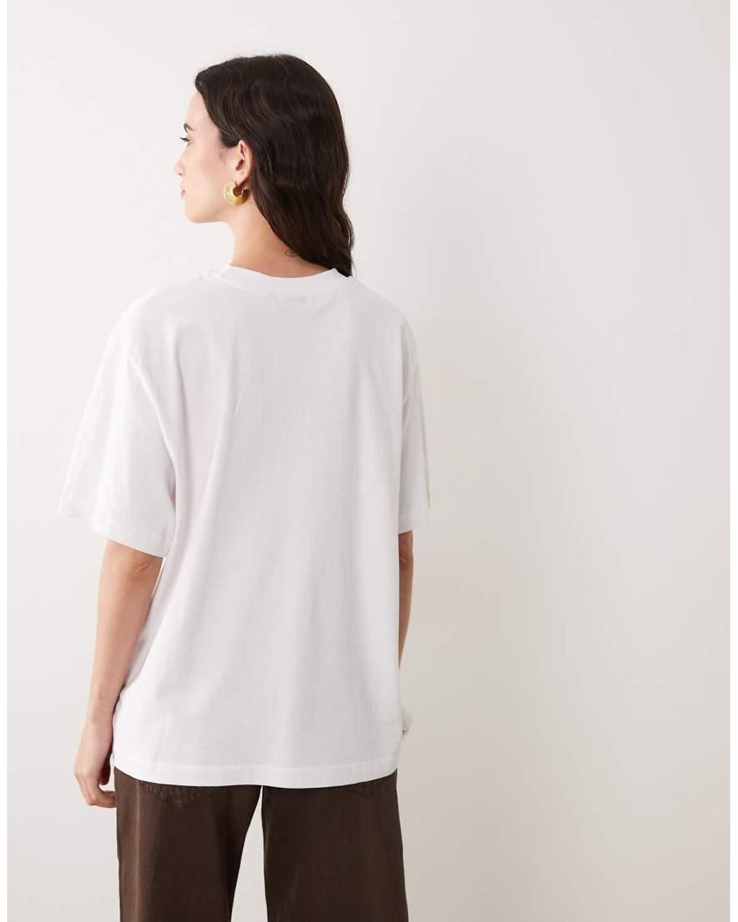 ASOS White Oversized T-shirt With Dallas Rodeo Graphic