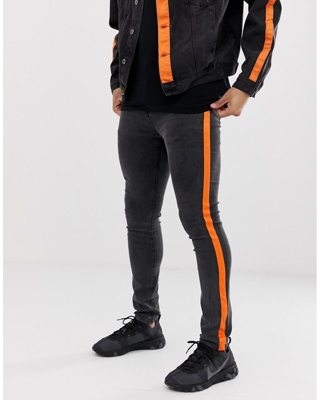 Liquor N Poker Denim Skinny Jeans With 