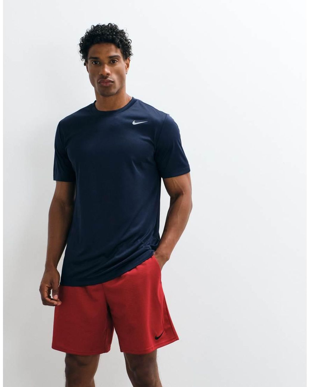 Nike Blue Dri-fit Flex T-shirt for men