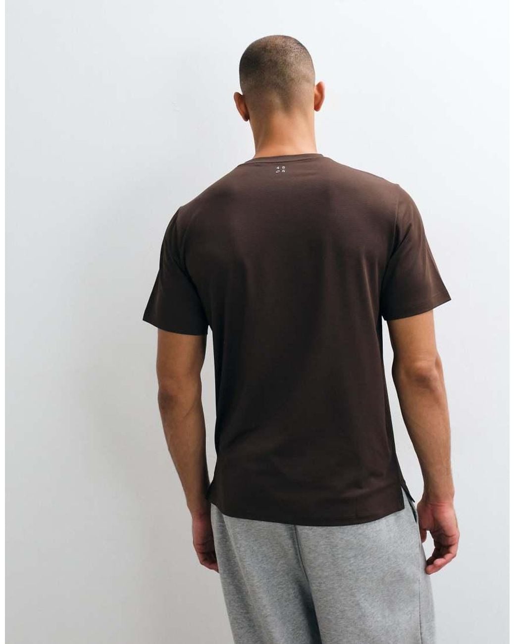 4505 Black Icon Quick Dry Mesh Training T-shirt for men