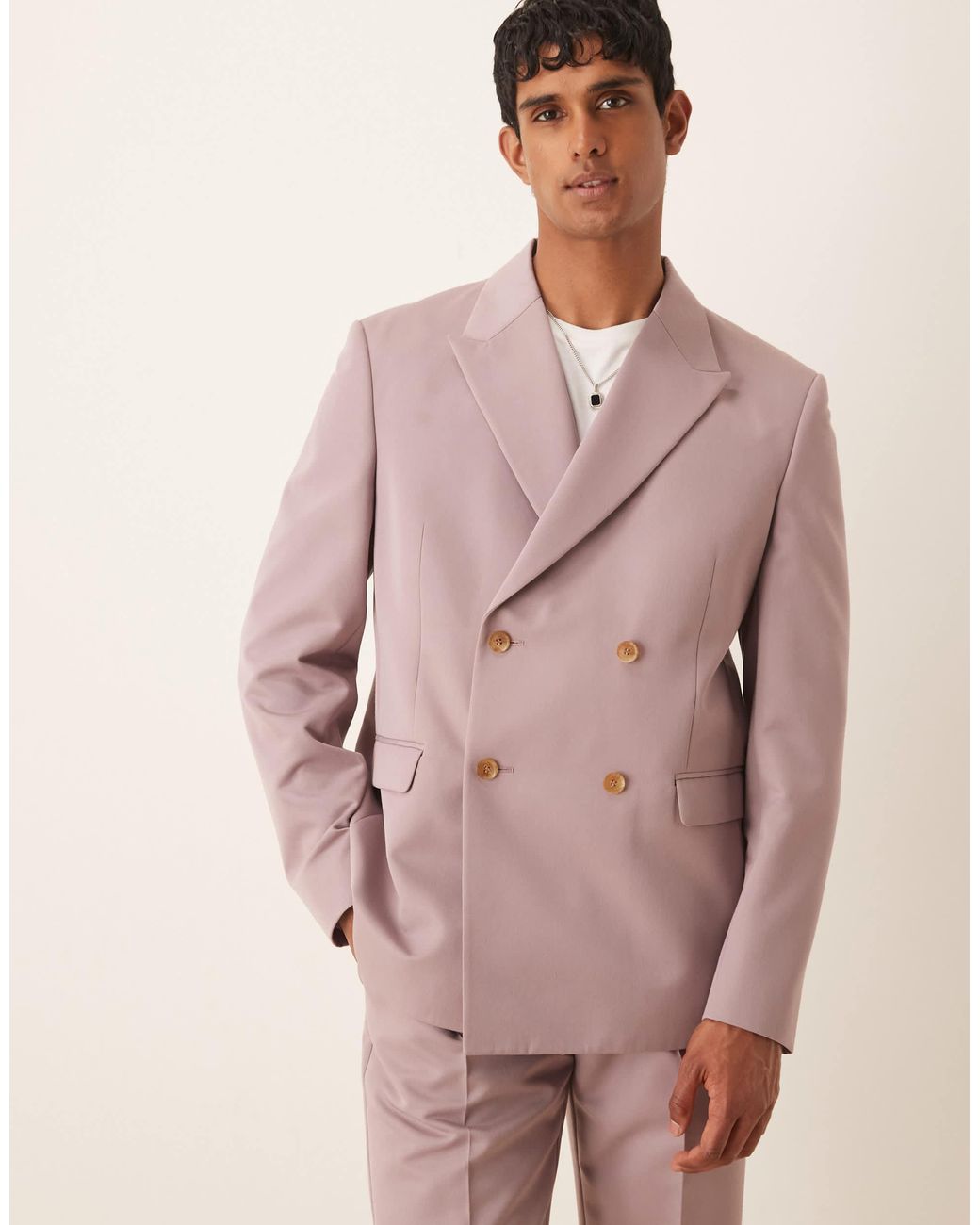 Veste ASOS pour homme en coloris Pink