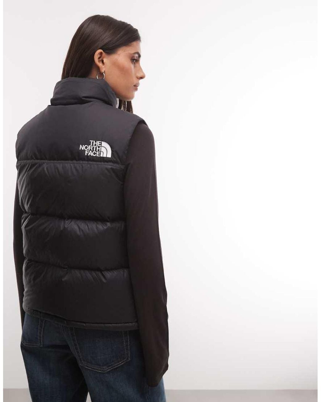 The North Face White 1996 Retro Nuptse Vest