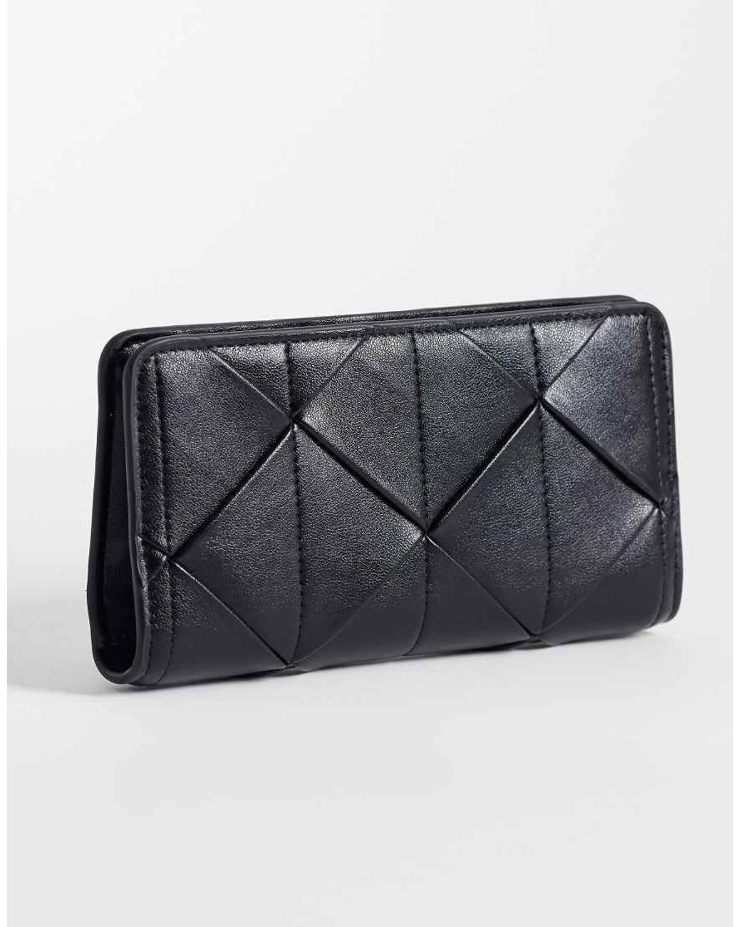 Calvin Klein Blue Woven Passport Holder