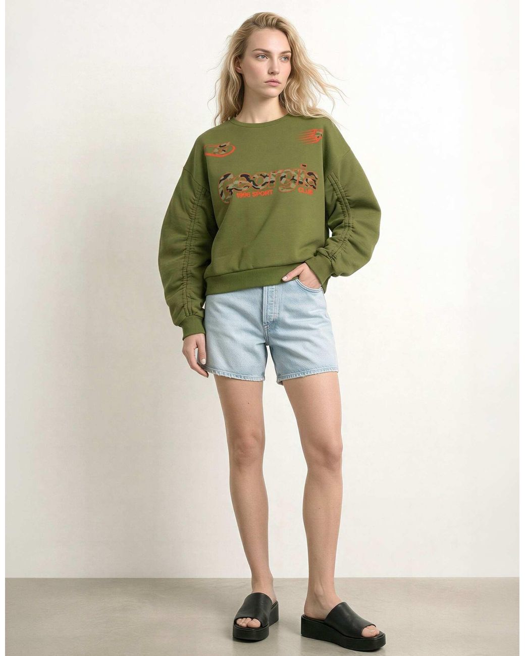 Sweat - pesto HYPEDROP en coloris Green