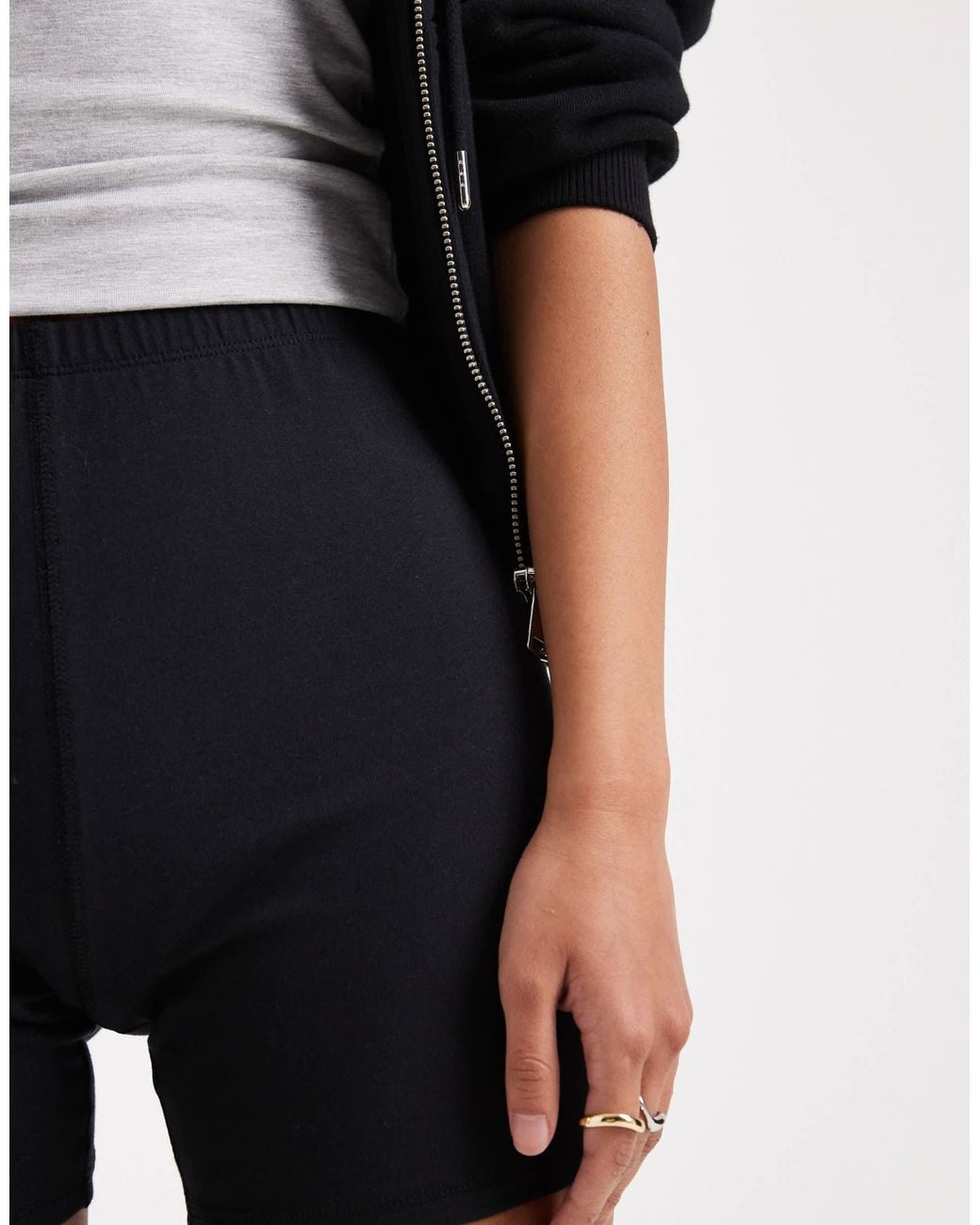 Collusion Black Booty Short