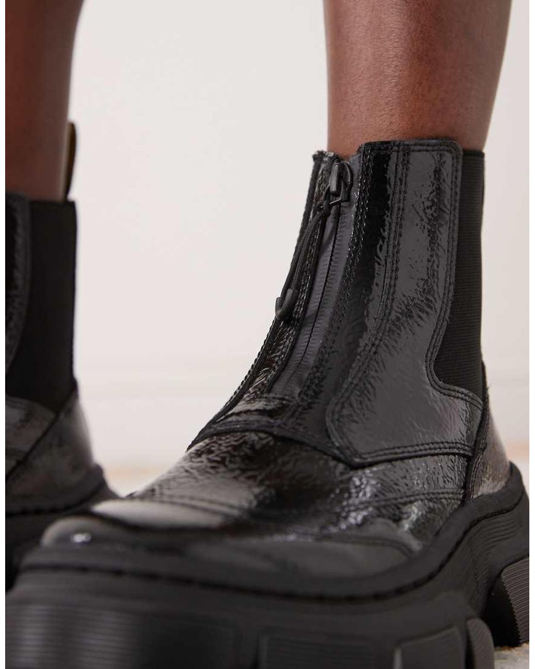 Dr. Martens Black Dmxl Chunky Chelsea Boot
