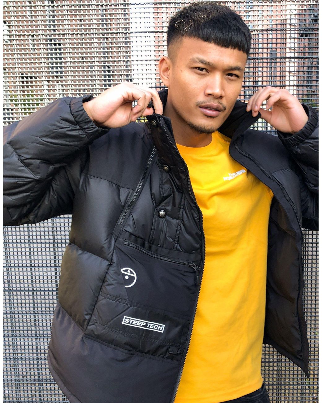 north face steep tech puffer