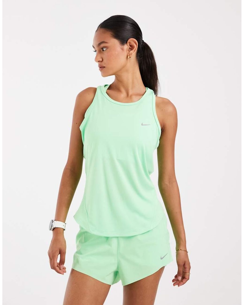 Nike Green Tempo Dri-Fit Vest