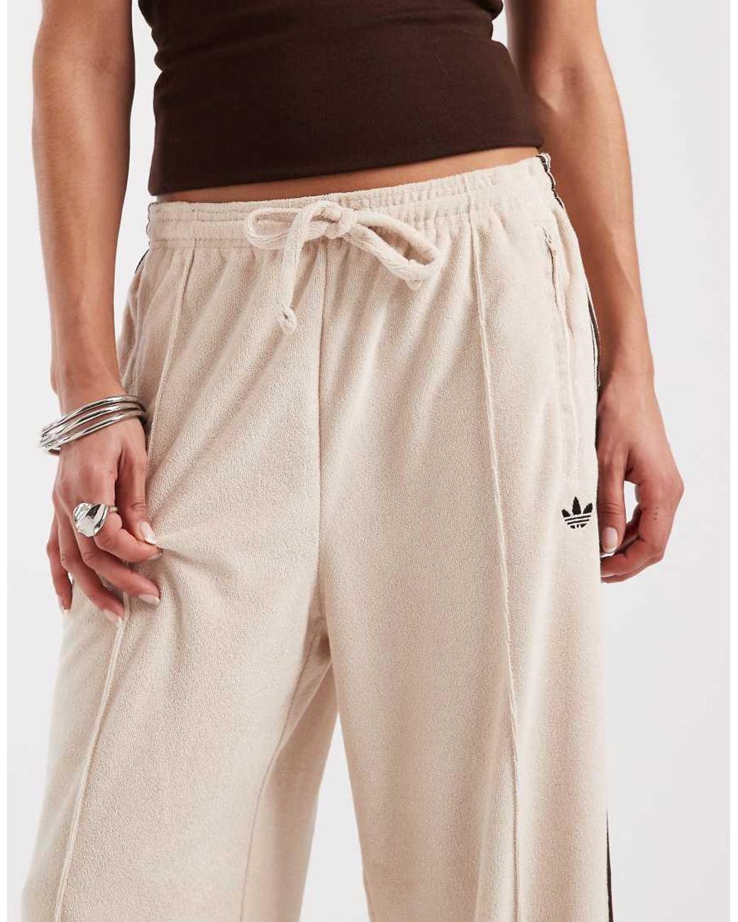Adidas Originals Natural Terry Towel Track Pants