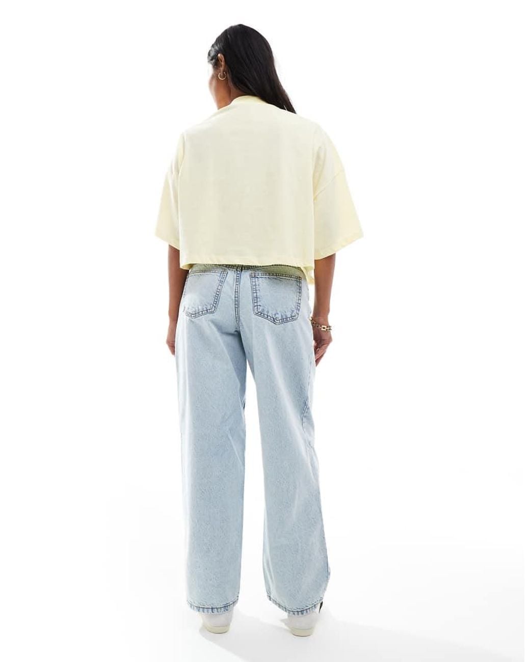 Miss Selfridge Blue baggy Jeans