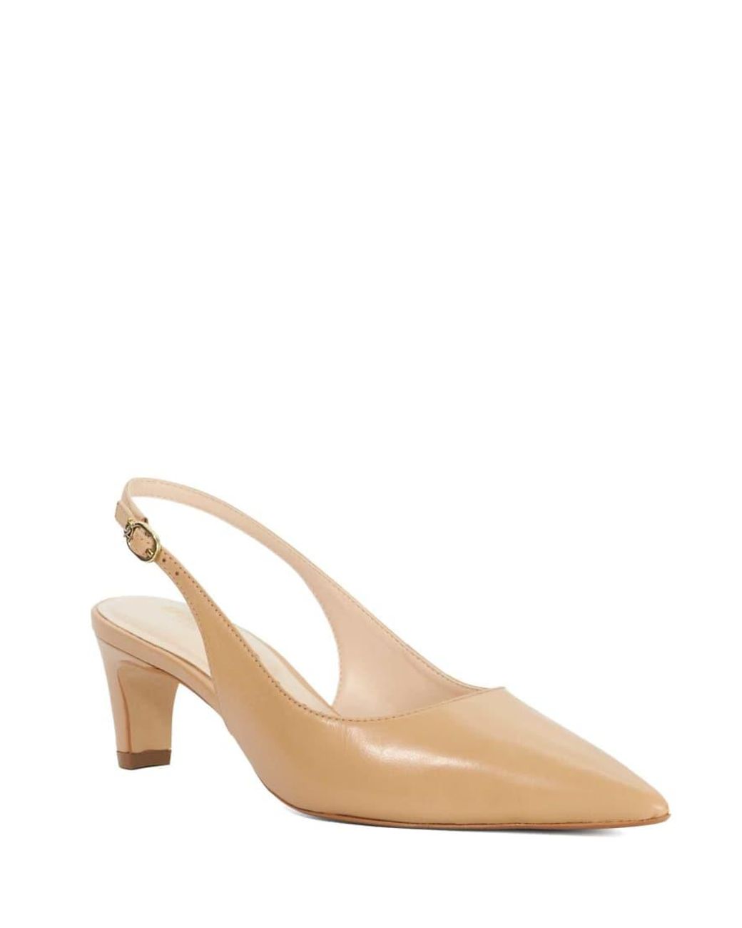 Dune Natural Connection Slingbacks