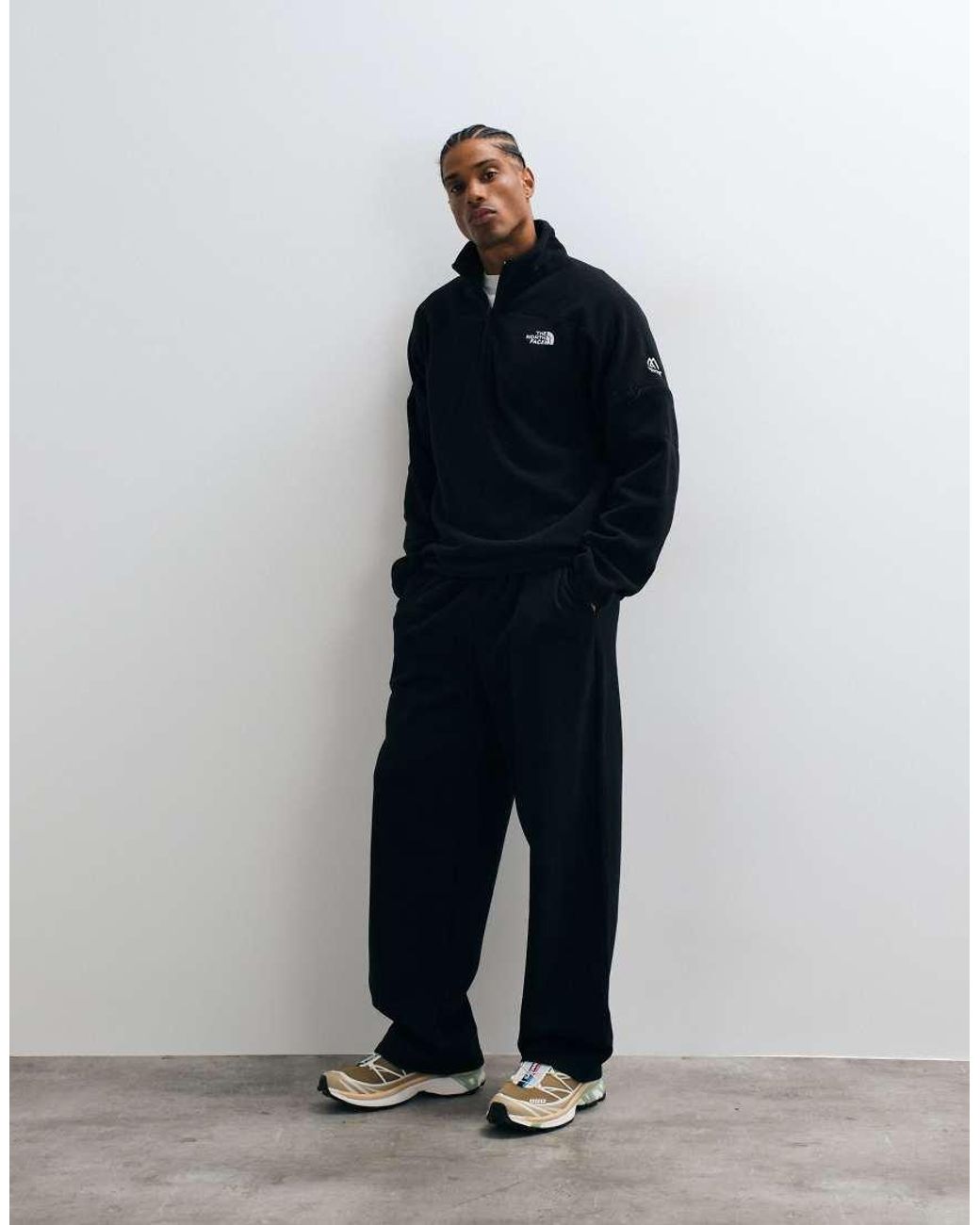 The North Face Blue Mountain Athletics Glacier 1/4 Zip Fleece for men