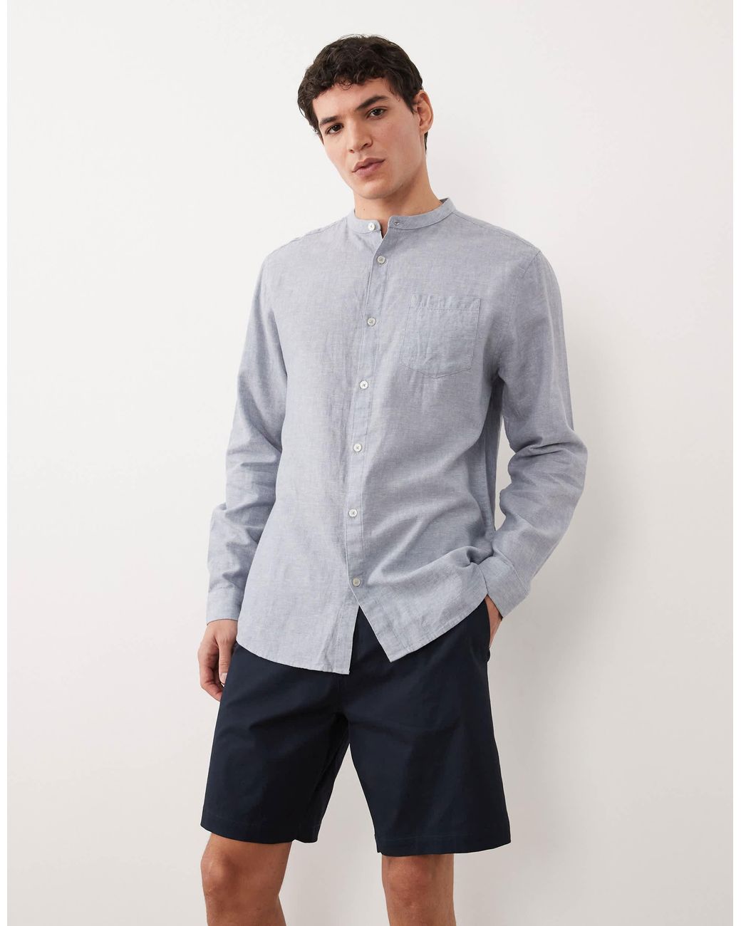 Threadbare – chino-shorts in Gray für Herren