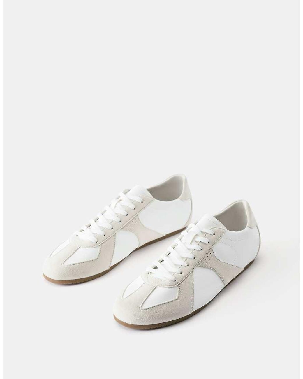 Pull&Bear White Casual Trainers for men