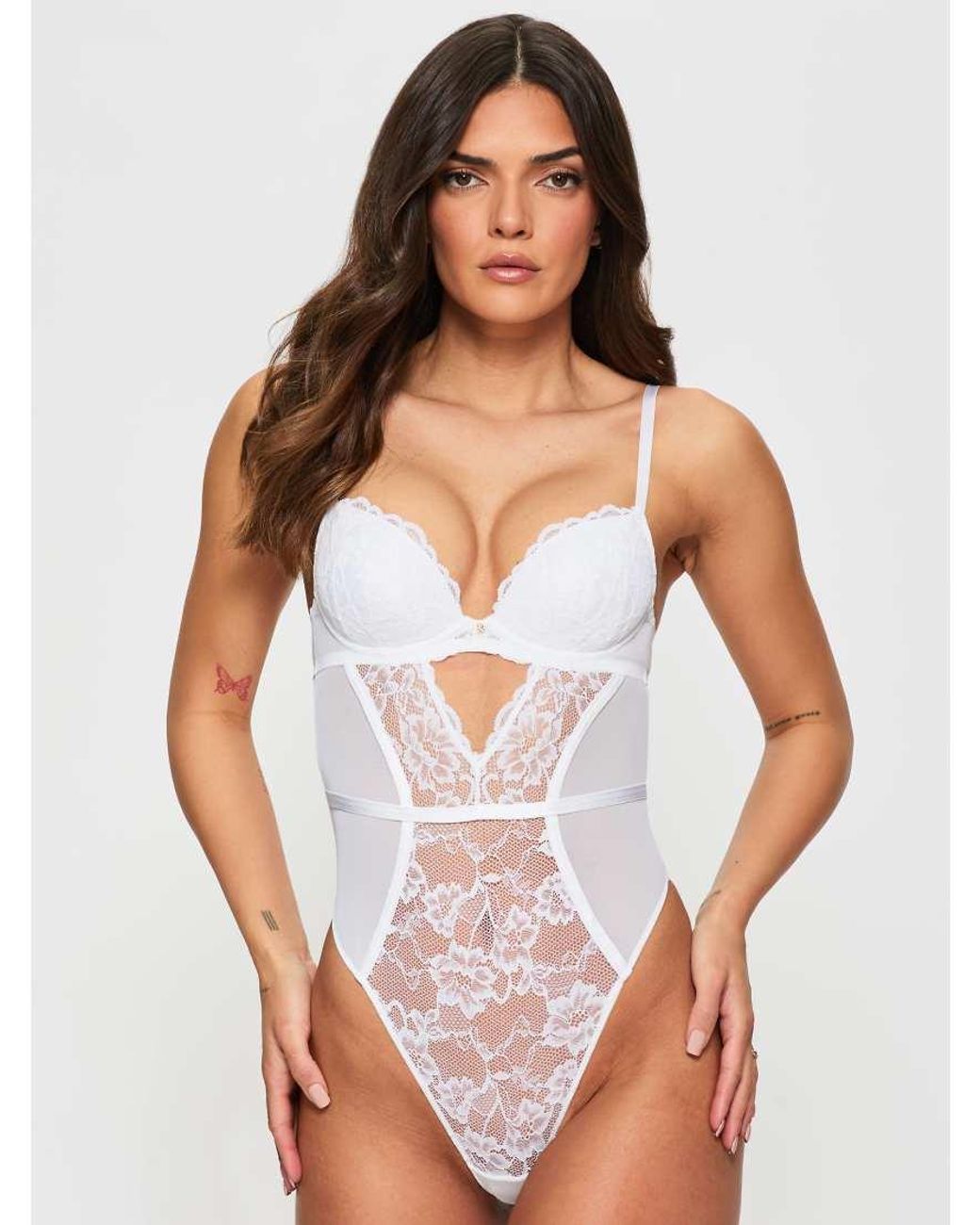 Ann Summers White Sexy Lace Body