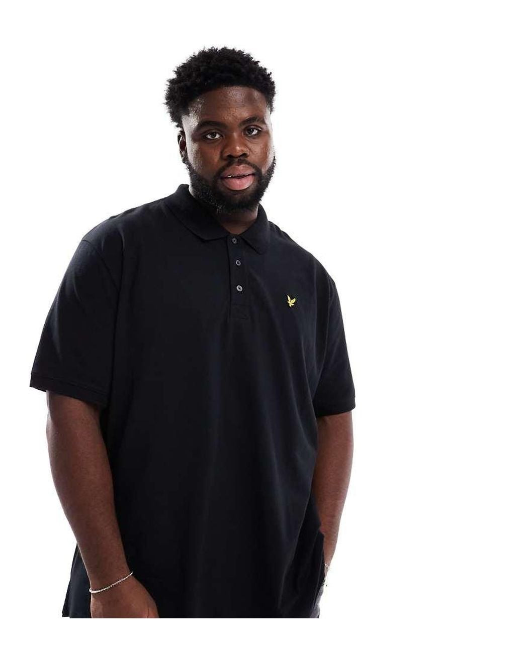 Lyle & Scott Blue Plus Plain Polo Shirt for men
