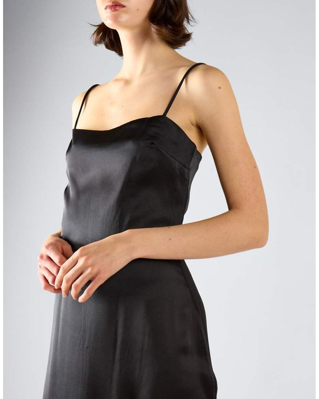 NARRATED White Strapless Maxi Dress