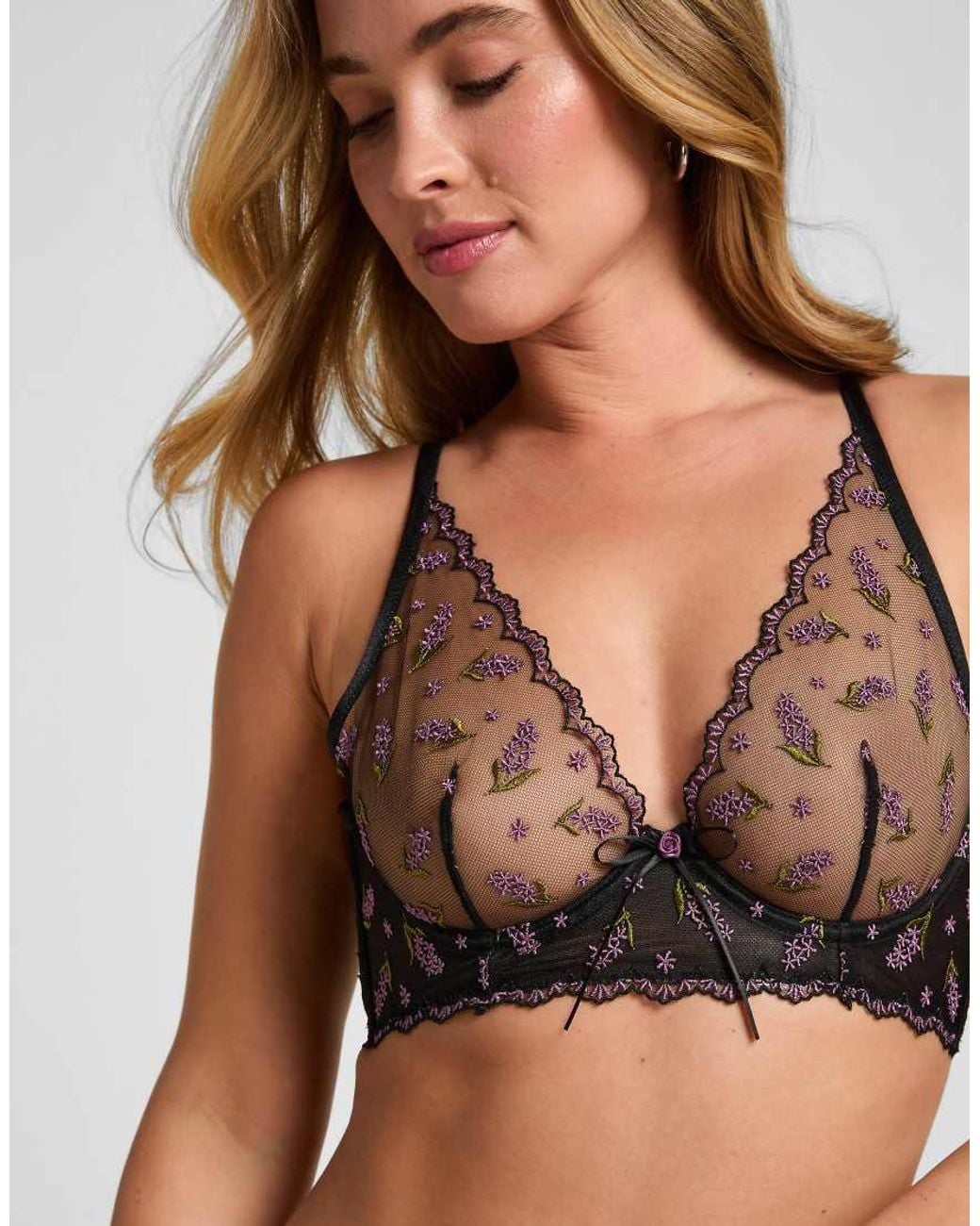 Hunkemöller Black Non-Padded Underwired Bra Iris