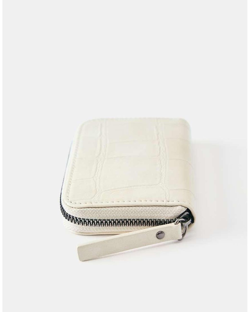 Pull&Bear Natural Textured Wallet