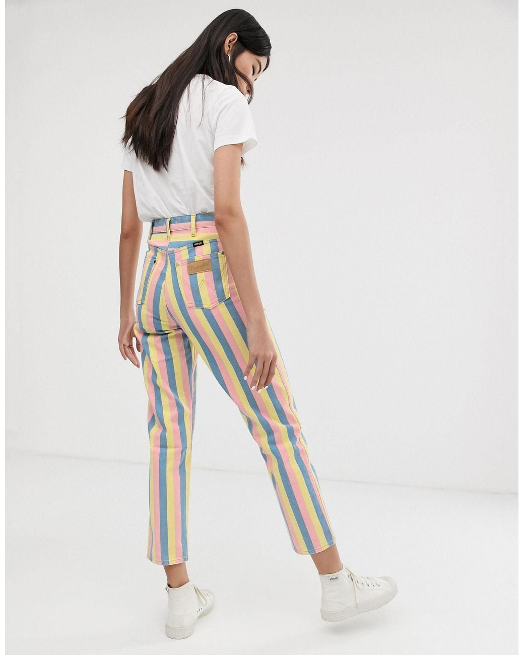 Wrangler Denim Candy Stripe High Rise 
