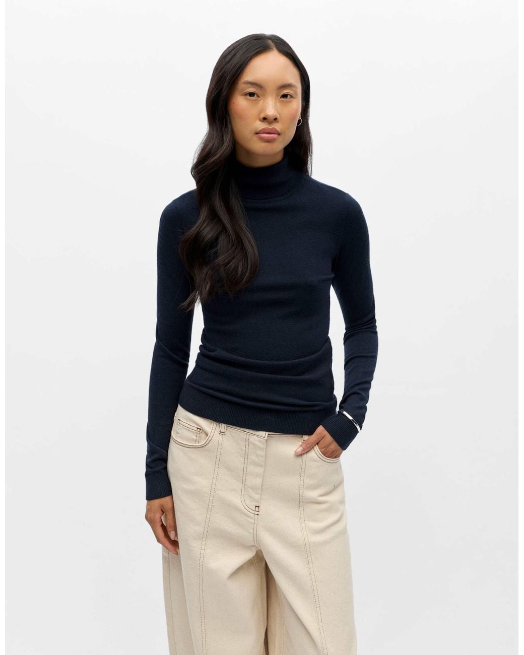 Pull en maille en ciel Object en coloris Blue