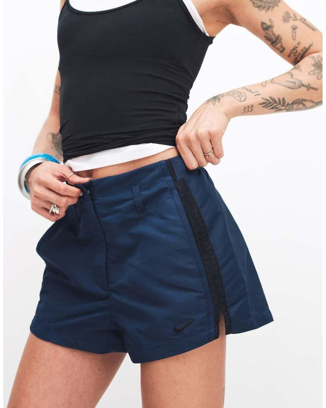 Nike Blue Street 2 Inch Shorts