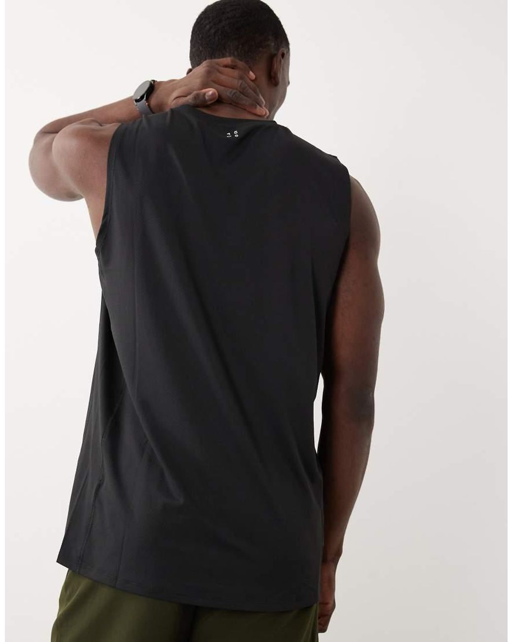 4505 Green Icon Quick Dry Mesh Training Tank 2 Pack for men