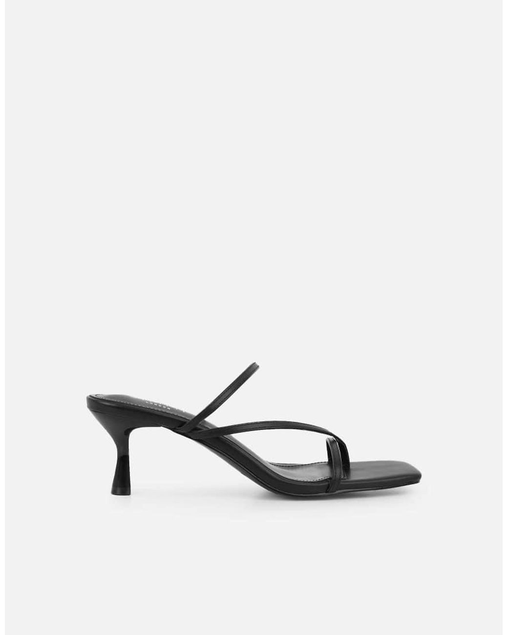 SIMMI Natural Jenna Toe Thong Mules