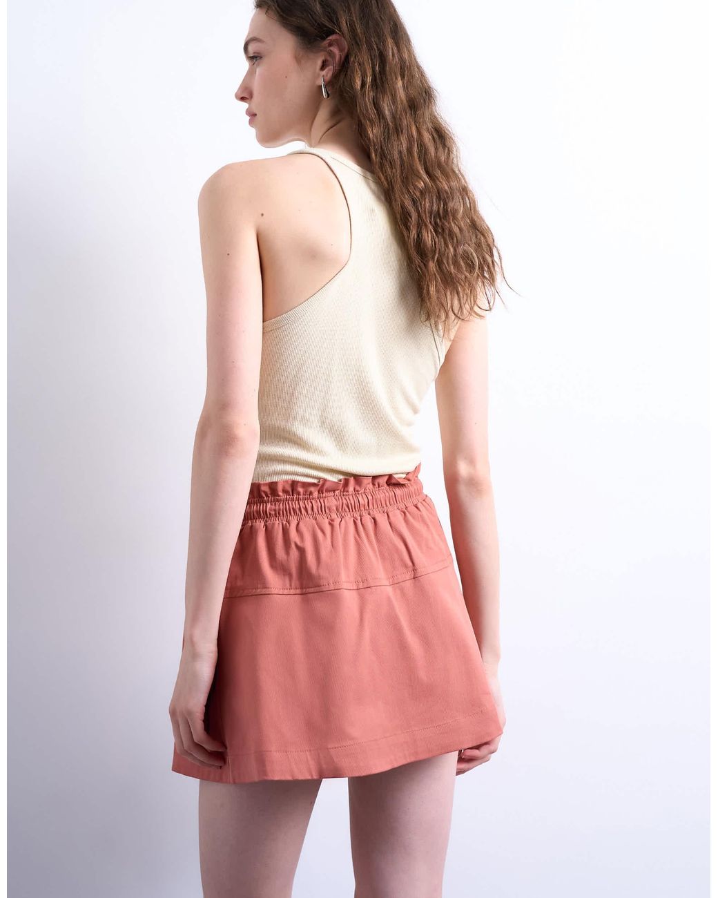 TOPSHOP Red – mini-skort