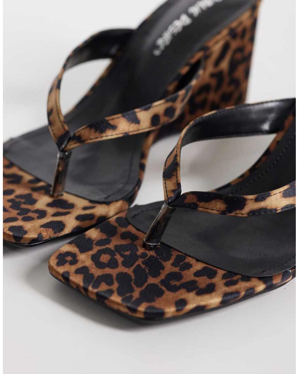 Public Desire Multicolor Luisa Wedge Sandals